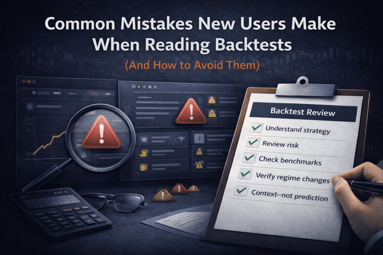 Common Mistakes New Users Make When Reading Backtests (And How to Avoid Them)